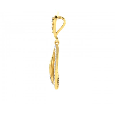 Rainie Diamond Pendant in Gold